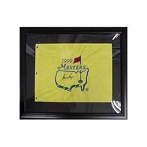 Gary Player Hand Signed Framed Masters Flag