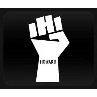 Howard Stern Fist   White Sticker Decal