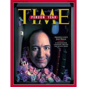  Jeff Bezos   Person of the Year by TIME Magazine. Size 11 