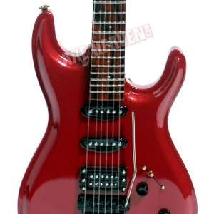 Joe Satriani Candy Apple Red Miniature Guitar