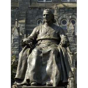 Statue of John Carroll, Founder of Georgetown University, Washington 