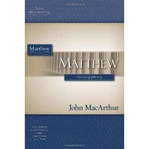   Matthew (MacArthur Bible Studies) [Paperback]: John MacArthur: Books