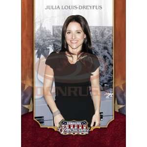   Card # 100 Julia Louis Dreyfus In a Protective Screwdown Display Case