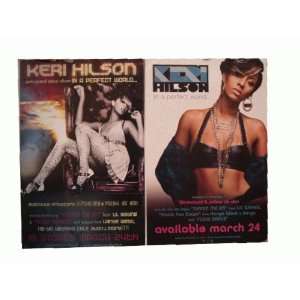 Keri Hilson 2 Sided Poster In A Perfect World