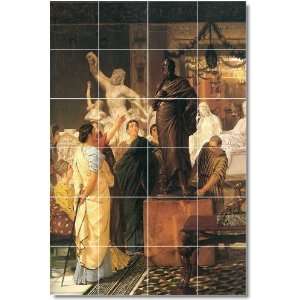 Lawrence Alma Tadema People Custom Tile Mural 28  24x36 using (24 