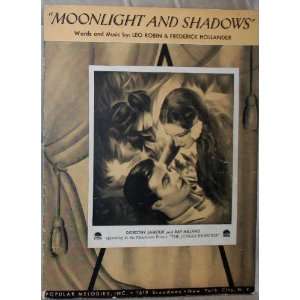    Moonlight and Shadows Leo Robin, Frederick Hollander Books