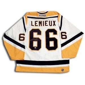 Mario Lemieux Pittsburgh Penguins Autographed Jersey