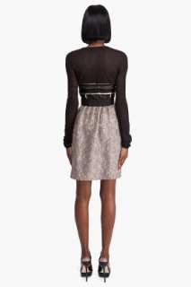 Proenza Schouler Strapless Metallic Bustier Dress for women  SSENSE
