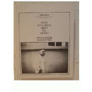 Mel Brooks Rolling Stone Vintage Press Bio 1978