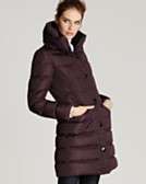    Moncler Vos Three Quarter Length Puffer Jacket 