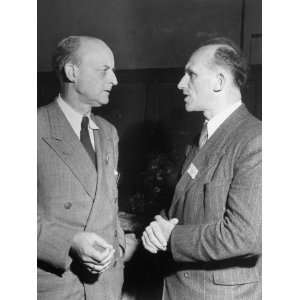  Reinhold Niebuhr Talking with the Mayor of Darmstadt 