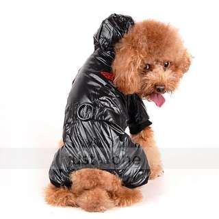 Fashion Cool Pet Dog Doggie Apparel Hoody Jacket Puppy Sports Jumpsuit 