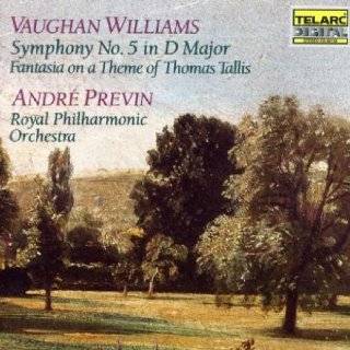 Vaughan Williams Symphony No. 5; Tallis Fantasia by Ralph Vaughan 
