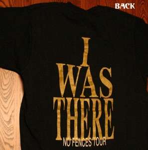 Vintage Garth Brooks No Fences Concert Tour T Shirt XL  
