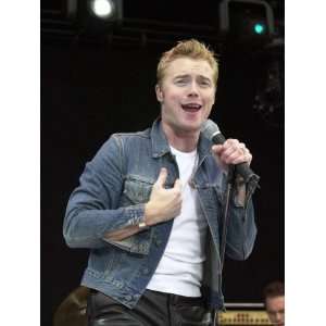  Singer Ronan Keating at the Party in the Park Concert in 