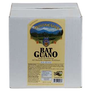   Indonesian Bat Guano 11 lbs organic fertilizer plant nutrient  