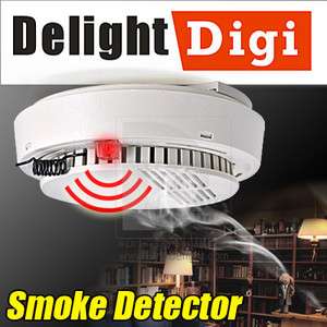   System Wireless Photoelectric Cordless Smoke Detector Fire Alarm