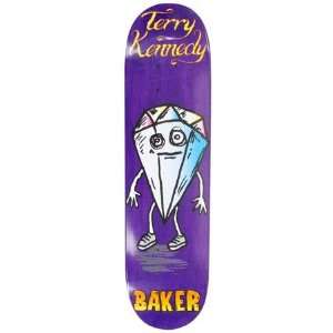  Baker Bad Guys   Terry Kennedy Skateboard Deck   7.75 in 