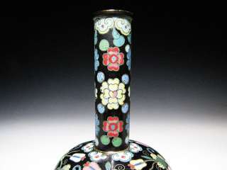   wired Japanese FLOWERS Cloisonne Ikebana Flower Vase Art ★  