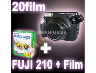 Fuji Fujifilm Instax 210 Toy Camera Instant Prints Polaroid Photo + 20 