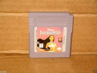 DISNEYS POCAHONTAS   Nintendo Game Boy 785138320106  