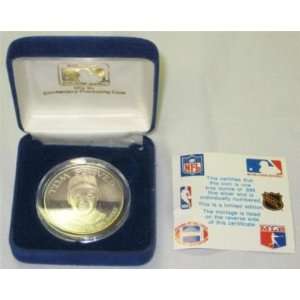 Tom Seaver Ltd Ed 300th Win One Oz .999 Silver Coin   MLB Photomints 