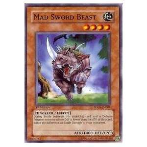  Yu Gi Oh   Mad Sword Beast   Structure Deck 9 Dinosaurs 