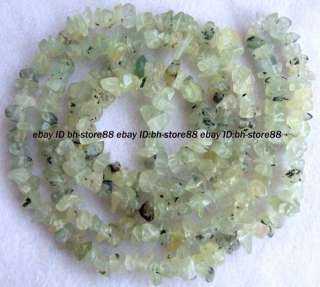 8mm Natural Green Garnet Freeform Gemstone Beads 34  