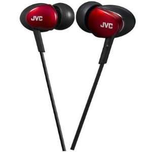  JVC HA FX67R Air Cushion In Ear Headphones, Red Health 