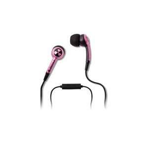  Ifrogz Earpollution Plugz Earbuds Mic Pink Noise Isolating Earbuds 