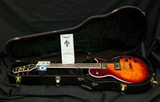   2012 Prestige Heritage Elite LP Sunburst Electric Guitar w/ Hard Case