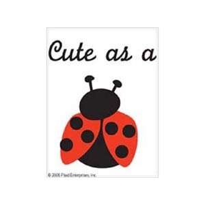  Uptown Baby Color Transfer Iron Ons Cute As A Ladybug 