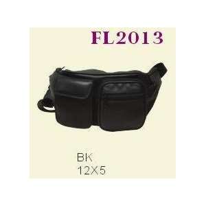 Fanny Pack  Black Leather  FL2013