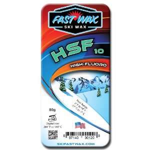  Highly Fluorinated Ski Wax Green