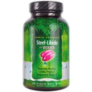  Irwin Naturals Steel Libido for Women 75 Liquid Soft Gels 
