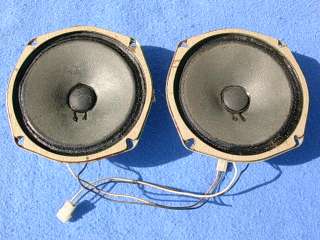 AMI / Rowe JBM JAN JAO side speakers   6 inch pair 8 ohm voice coil 