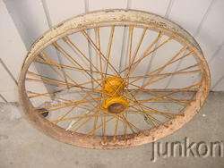   1930s Antique Motorcycle Rim Wheel Board Track INDIAN HARLEY DAVIDSON