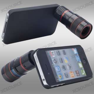   Camera Lens + Tripod Stand For Mobile Phone iPhone 4S 4G DC73  