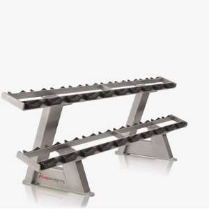 FreeMotion EPIC Twin Tier Dumbbell Rack 