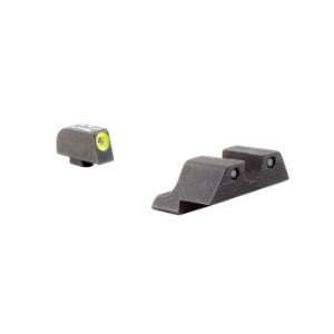   Pistol HD Night Sight Set   Yellow Front Outline 