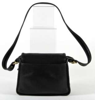 Coach Ramblers Legacy Classic Black Leather Bag Everyday Office Gold 