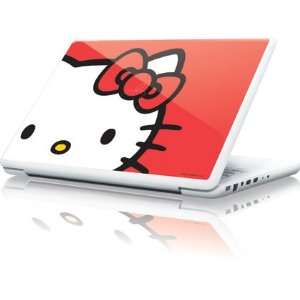 Hello Kitty Cropped Face Red skin for Apple MacBook 13 inch