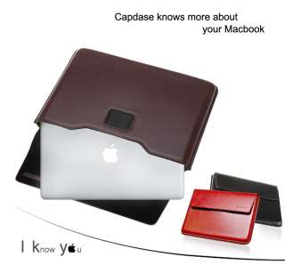 Capdase High Quality Leather Case For Apple Macbook Pro 13.3 inch