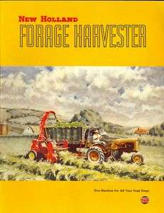 1951 Farm Equipment Broch New Holland Forage Harvester  