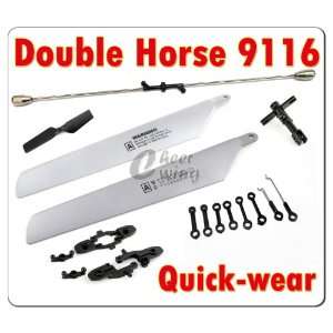  Double Horse 9116 Helicopter Parts Main Tail Blade 
