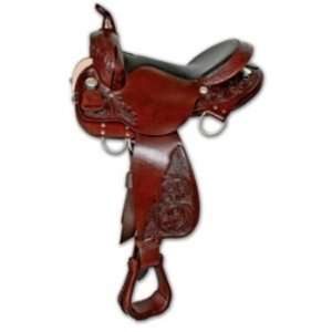    Circle Y High Horse Round Rock Gaited Saddle 17in