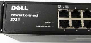   PowerConnect 2724 24 Port Gigabit Ethernet Web Managed Switch  