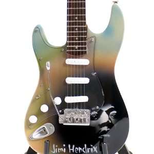    Jimi Hendrix Tribute Miniature Model Guitar 