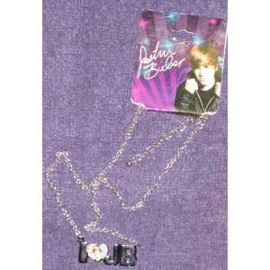  Justin Bieber Valentine Day I heart JB 16 inch Necklace 