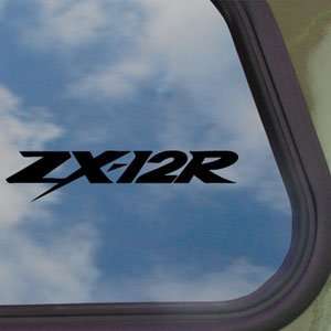  Kawasaki Black Decal ZX12R R ZX ZX12 Ninja Zx9 Car Sticker 